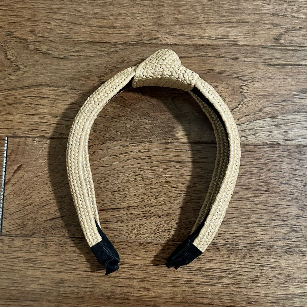 Tan Braided Headband